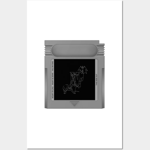 Garden of Delete Game Cartridge Wall Art by PopCarts